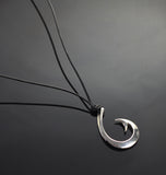 2in 1 Circle Hook Necklace-2-1P1050