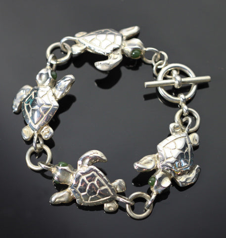 4 Loggerhead Link Bracelet-4BS1014-L