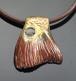 Bronze Redfish Tail Pendant-BRF1001