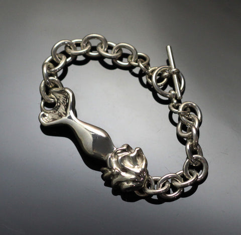Mermaid Heavy Link Bracelet-BP1057-HL