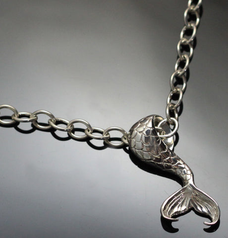 Mermaid Tail on Chain-P1058-C