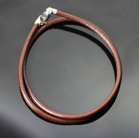 3mm Brown Leather Cord