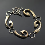 4 Bronze Hook Bracelet