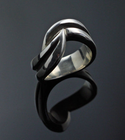Double Wave Ring-R1034