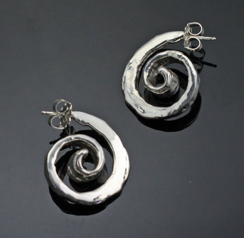 Spiral Earrings-E1017