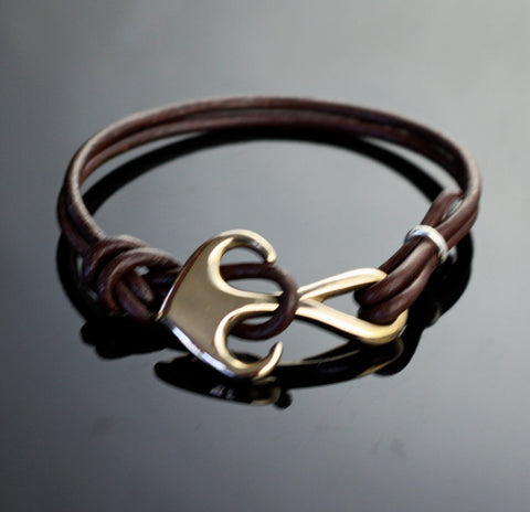 Bronze Anchor Bracelet-BRBP1051