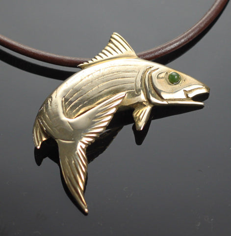 Bronze Bonefish Pendant – BRS1011