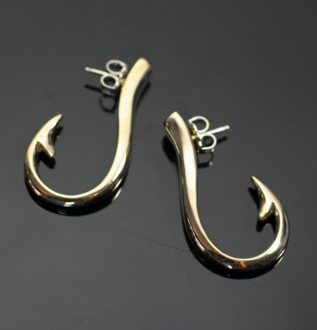 Bronze Lg Hook Earrings – BRE1018