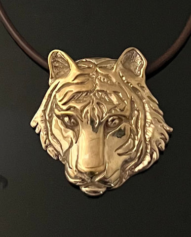 Bronze Tiger Pendant-BRW1006